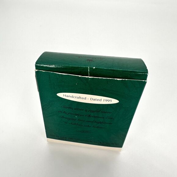 Hallmark Keepsake Joyful Black Santa 1995 Miniature Christmas Ornament - Picture 4 of 11